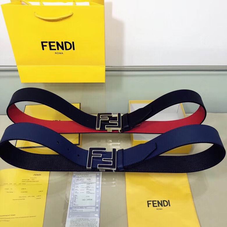 Fendi Belt 38mmX95-125cm 7D47